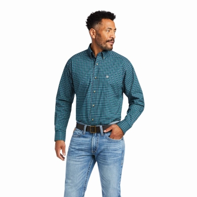 Camicie Ariat Pro Series Declan Stretch Classiche Fit Uomo Colorate | IT460UHDQ