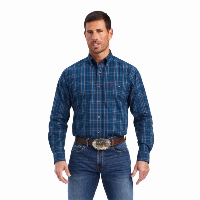 Camicie Ariat Relentless Undaunted Stretch Classiche Fit Uomo Colorate | IT724QASI