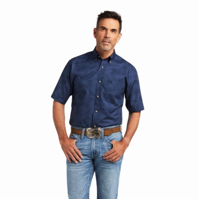 Camicie Ariat Tremaine Classiche Fit Uomo Colorate | IT574IBCU