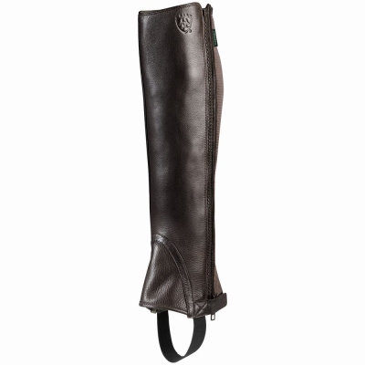 English Riding Boots Ariat Breeze Chap Half Chap Uomo Cioccolato | IT425WFXY