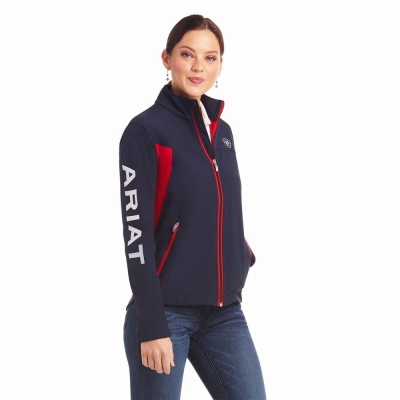 Giacca Ariat New Team Softshell Donna Colorate | IT412LPRK