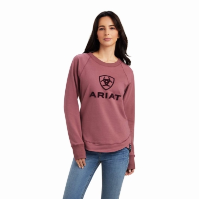 Hoodies Ariat Benicia Donna Colorate | IT217IHNU