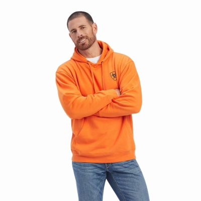 Hoodies Ariat Free Bird Uomo Colorate | IT824KSXG