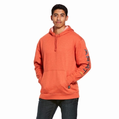 Hoodies Ariat Rebar Grafica Uomo Colorate | IT746WEYD