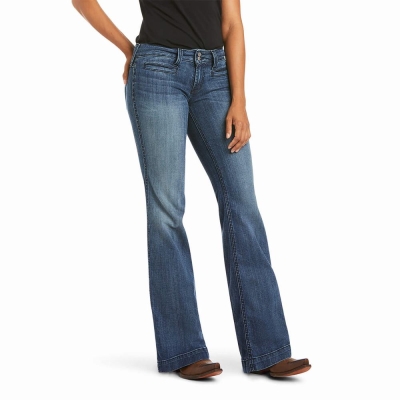 Jeans Skinny Ariat Mid Rise Stretch Outseam Ella Donna Colorate | IT094MBYV