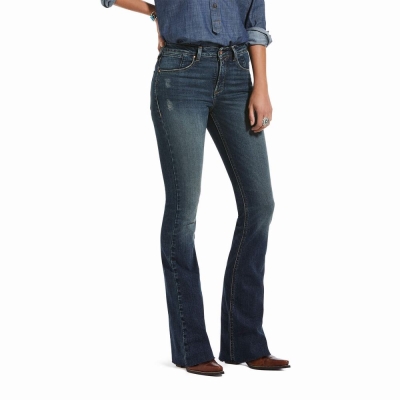 Jeans Skinny Ariat Premium High Rise Donna Blu | IT715OYSF