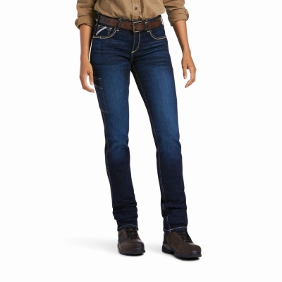 Jeans Skinny Ariat Rebar Perfect Rise Flex Riveter Donna Colorate | IT825QVCN