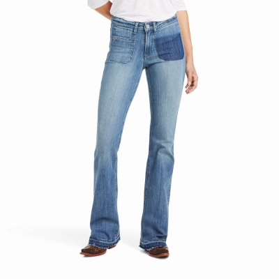 Jeans Skinny Ariat Slim Vivianne Donna Blu | IT704HONS