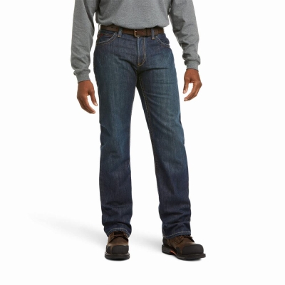 Jeans Straight Ariat FR M4 Relaxed Basic Cut Uomo Colorate | IT408FZXY