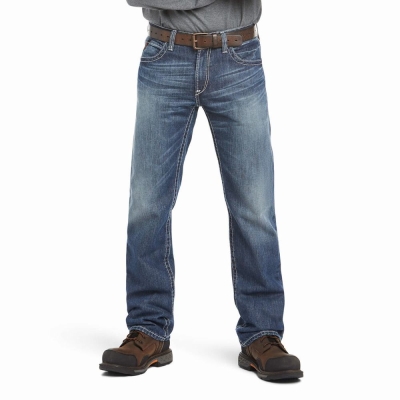 Jeans Straight Ariat FR M4 Relaxed Ridgeline Cut Uomo Colorate | IT368TODM