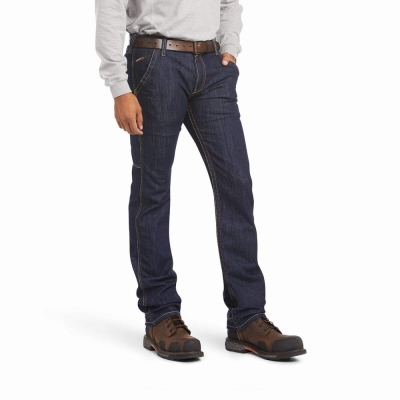 Jeans Straight Ariat FR M7 Slim DuraStretch Workhorse Uomo Colorate | IT789UNCP