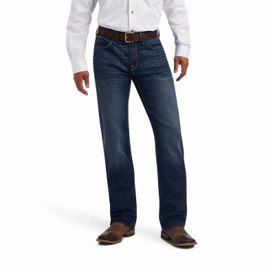 Jeans Straight Ariat M2 Traditional Relaxed 3D Garby Cut Uomo Colorate | IT639SUPE