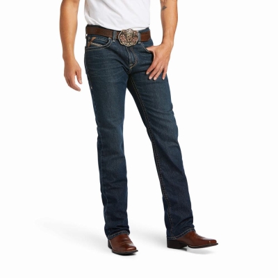 Jeans Straight Ariat M2 Traditional Relaxed Stretch Gage Stackable Cut Uomo Colorate | IT809NWAU