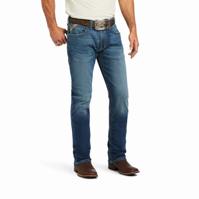 Jeans Straight Ariat M4 Relaxed Stretch Marshall Uomo Colorate | IT516EKCH