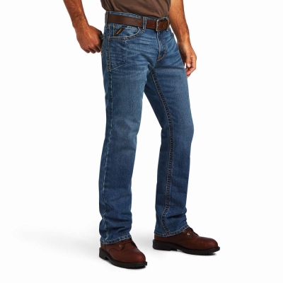 Jeans Straight Ariat Rebar M7 DuraStretch Edge Uomo Colorate | IT821NIMH