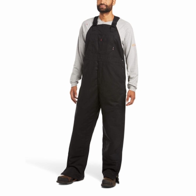 Pantaloni Ariat FR Insulated Overall 2.0 Uomo Nere | IT603WGEZ