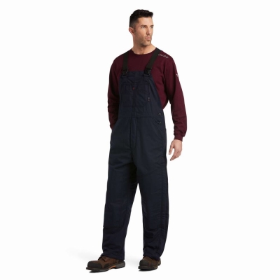 Pantaloni Ariat FR Insulated Overall 2.0 Uomo Blu Marino | IT635KXAL