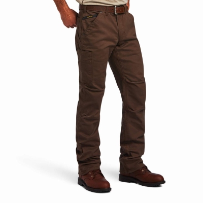 Pantaloni Ariat Rebar M5 DuraStretch Washed Twill Dungaree Leg Uomo Colorate | IT327YTSF