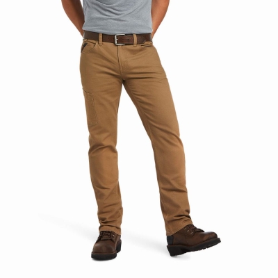 Pantaloni Ariat Rebar M7 DuraStretch Made Tough Uomo Khaki | IT163XTLZ