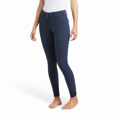 Pantaloni Ariat Tri Factor Grip Donna Blu | IT841BGFP