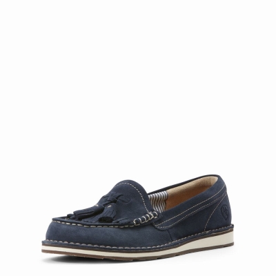 Scarpe Da Ginnastica Ariat Tassel Cruiser Donna Blu Marino | IT685IQGV