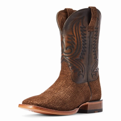 Stivali Western Ariat Circuit Paxton Uomo Marroni | IT426BRVJ