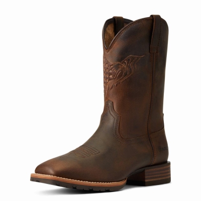 Stivali Western Ariat Ibrido Fly High Uomo Marroni | IT380JIAM