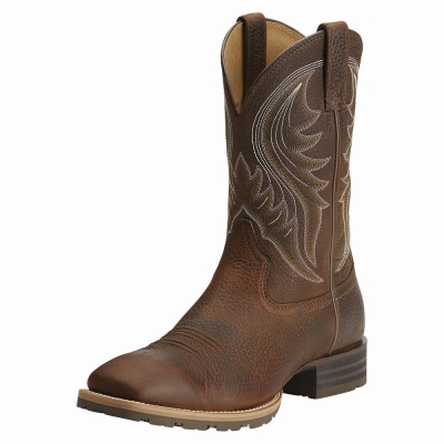 Stivali Western Ariat Ibrido Rancher Uomo Marroni | IT453JIRZ