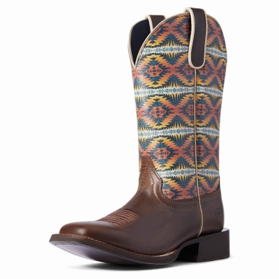 Stivali Western Ariat Pendleton Circuit Savanna Donna Colorate | IT356QNRE