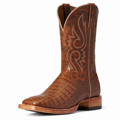 Stivali Western Ariat Relentless Denton Uomo Beige | IT509GRCX