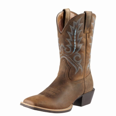 Stivali Western Ariat Sportive Outfitter Uomo Marroni | IT691CEUB