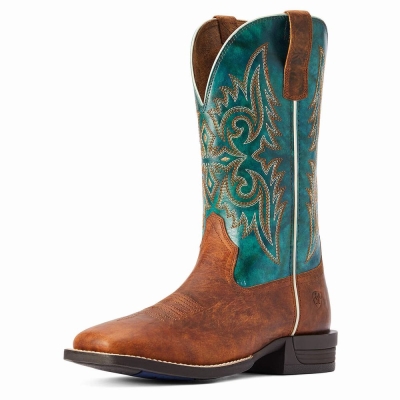 Stivali Western Ariat Wild Thang Uomo Marroni | IT917NRDB