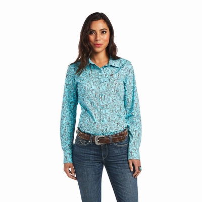 Top Ariat Kirby Stretch Donna Verdi | IT654SAHQ