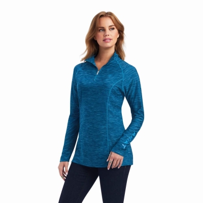 Top Ariat Laguna 1/4 Zip Donna Colorate | IT518YGEX