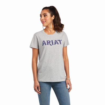 Top Ariat REAL Tribal Lore Relaxed Donna Grigie | IT693WEJA