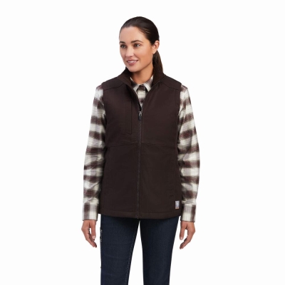 Vests Ariat Rebar DuraCanvas Insulated Donna Colorate | IT146NXJS