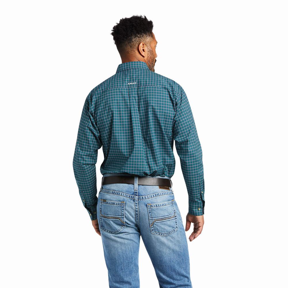 Camicie Ariat Pro Series Declan Stretch Classiche Fit Uomo Colorate | IT460UHDQ