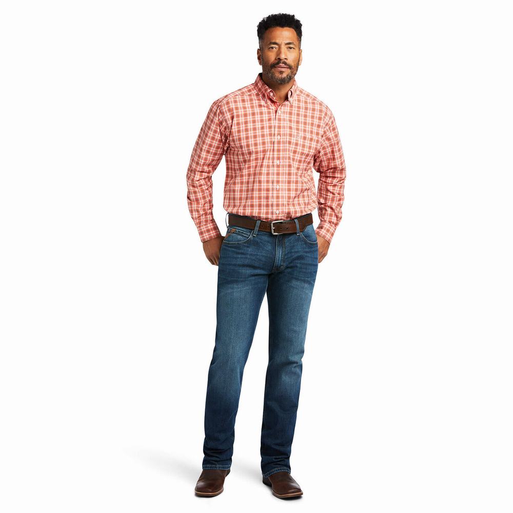 Camicie Ariat Pro Series Dominic Classiche Fit Uomo Colorate | IT736BSLV