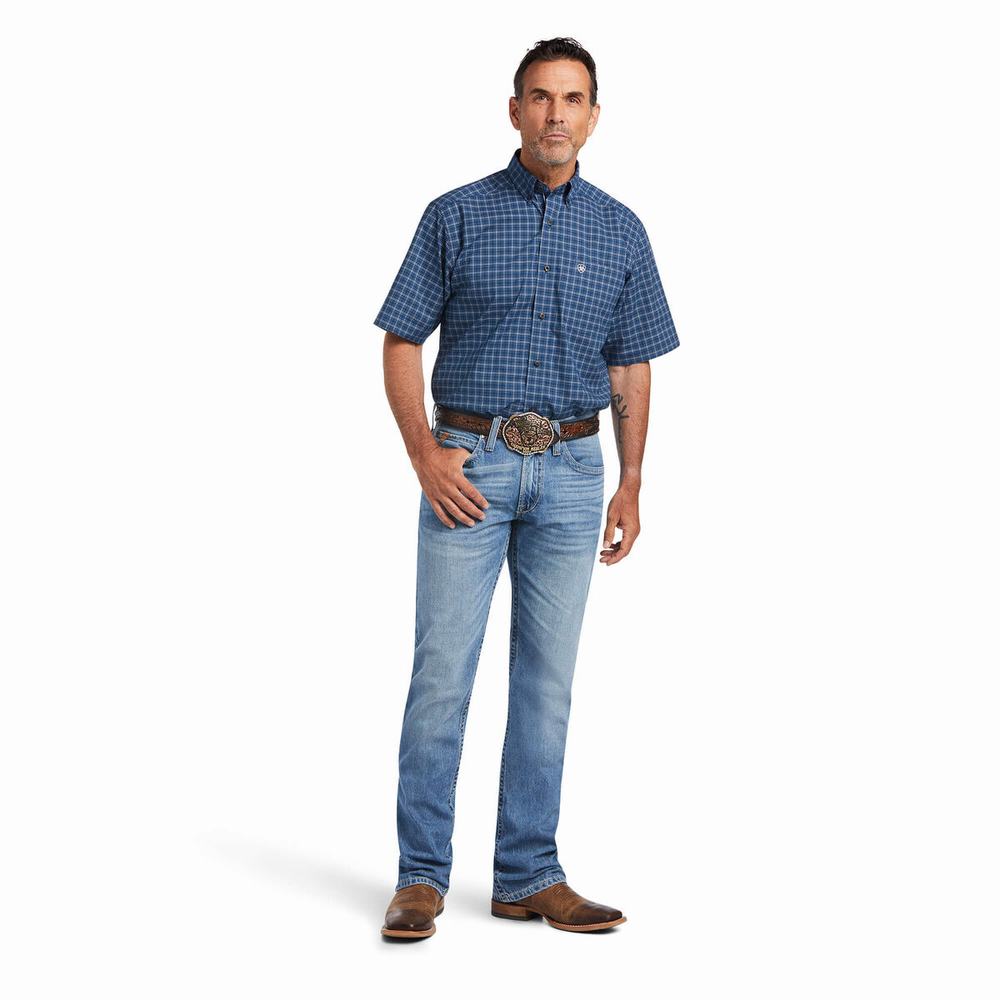 Camicie Ariat Pro Series Kyree Stretch Classiche Fit Uomo Colorate | IT270DSAG