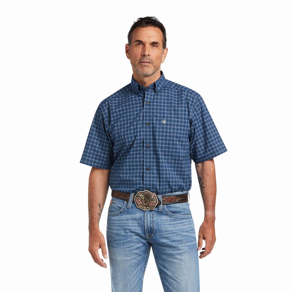 Camicie Ariat Pro Series Kyree Stretch Classiche Fit Uomo Colorate | IT270DSAG