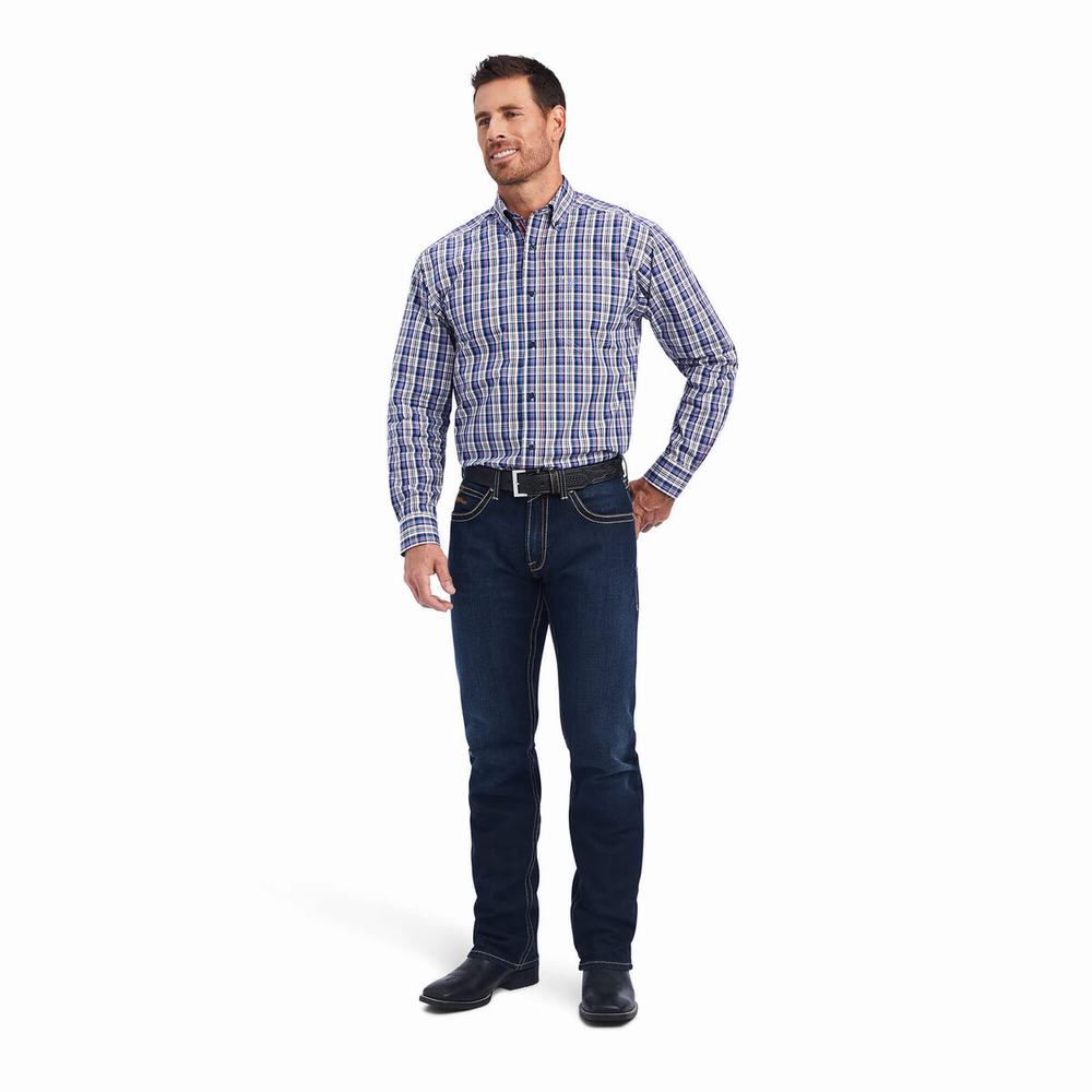 Camicie Ariat Pro Series Nolen Classiche Fit Uomo Colorate | IT843MEBV