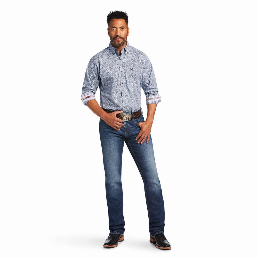 Camicie Ariat Relentless Indomitable Stretch Classiche Fit Uomo Colorate | IT716YNJO