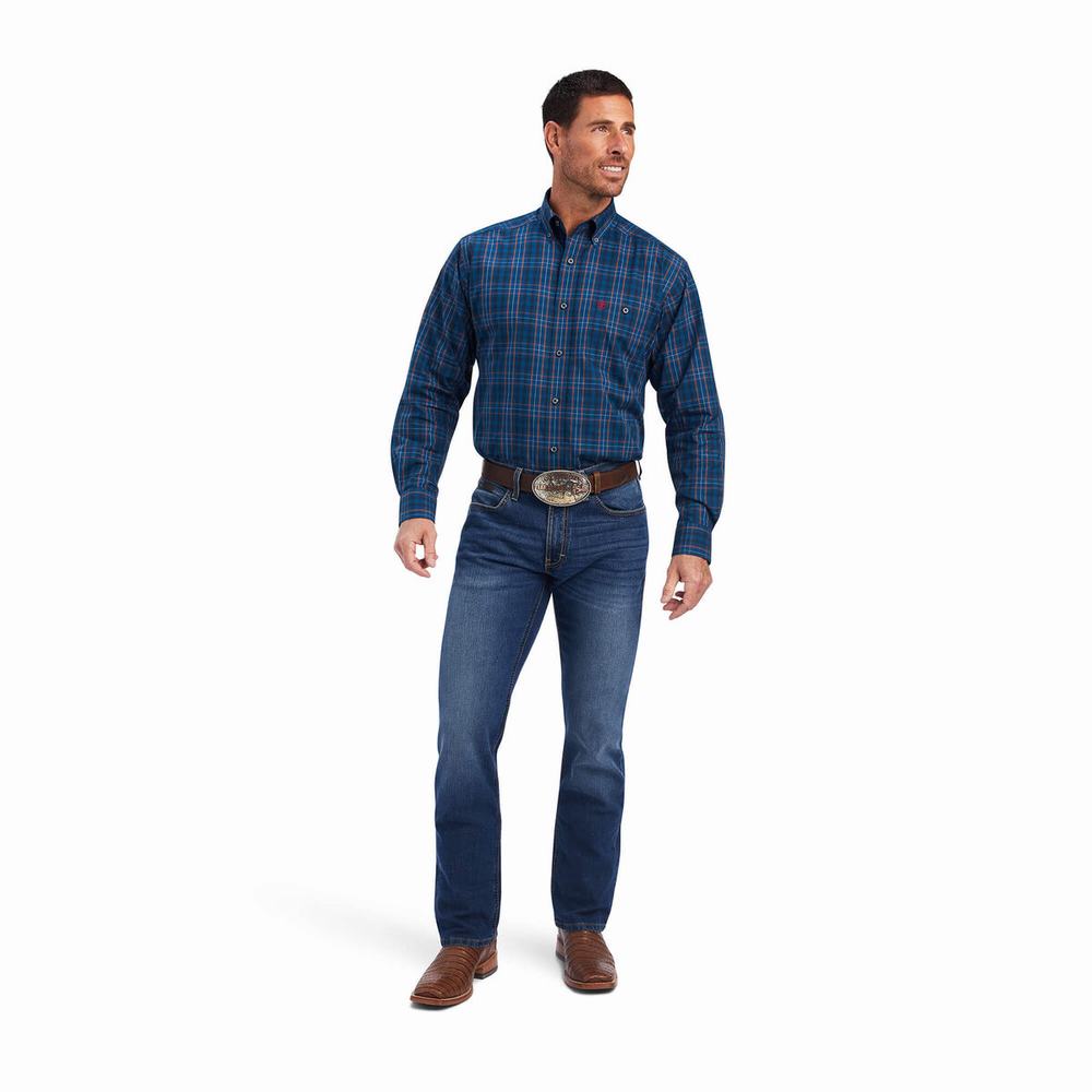 Camicie Ariat Relentless Undaunted Stretch Classiche Fit Uomo Colorate | IT724QASI