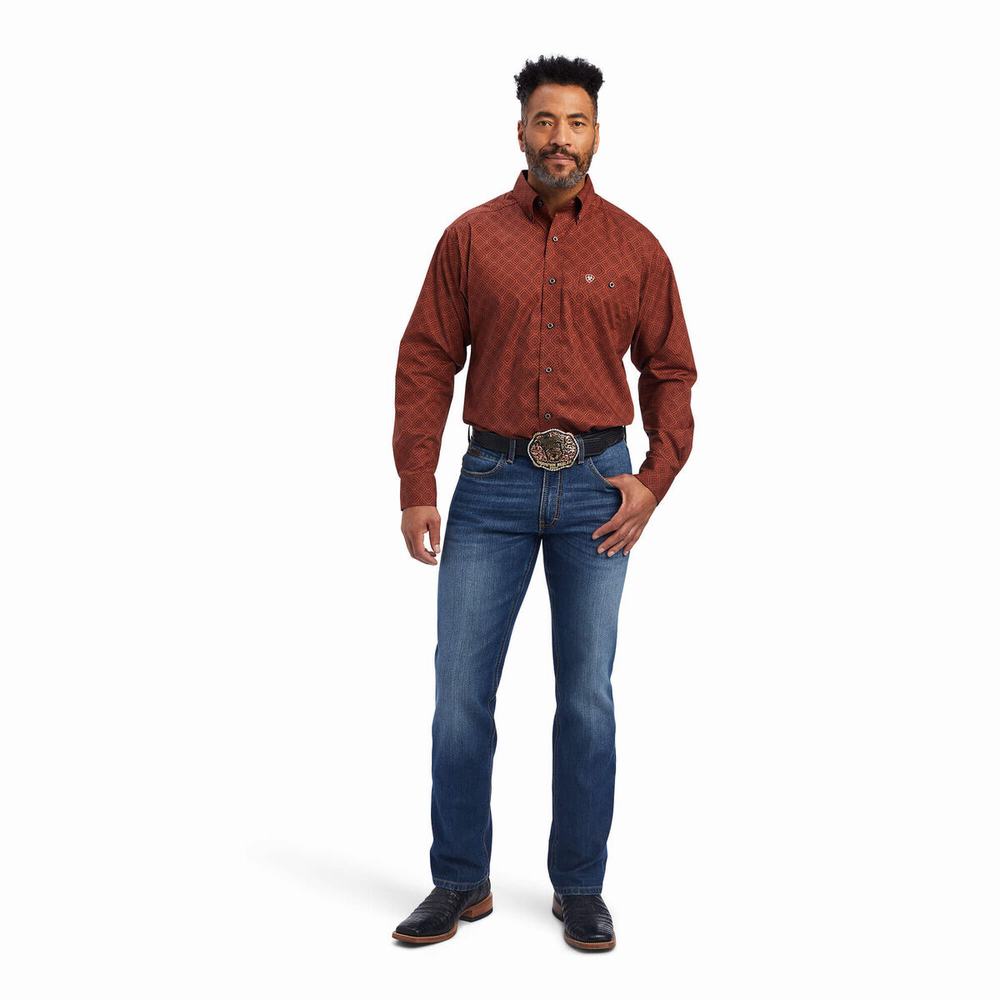 Camicie Ariat Relentless Unstoppable Stretch Classiche Fit Uomo Colorate | IT062KQDR