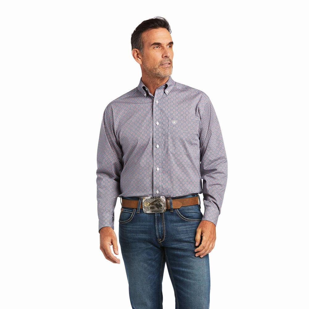 Camicie Ariat Tenzin Stretch Classiche Fit Uomo Colorate | IT546LDJX