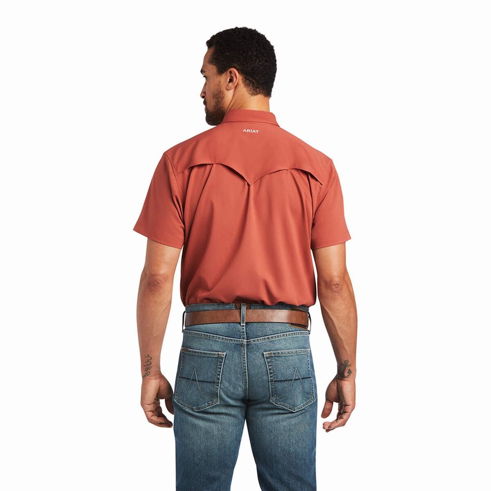 Camicie Ariat VentTEK Fitted Uomo Colorate | IT384QRPJ