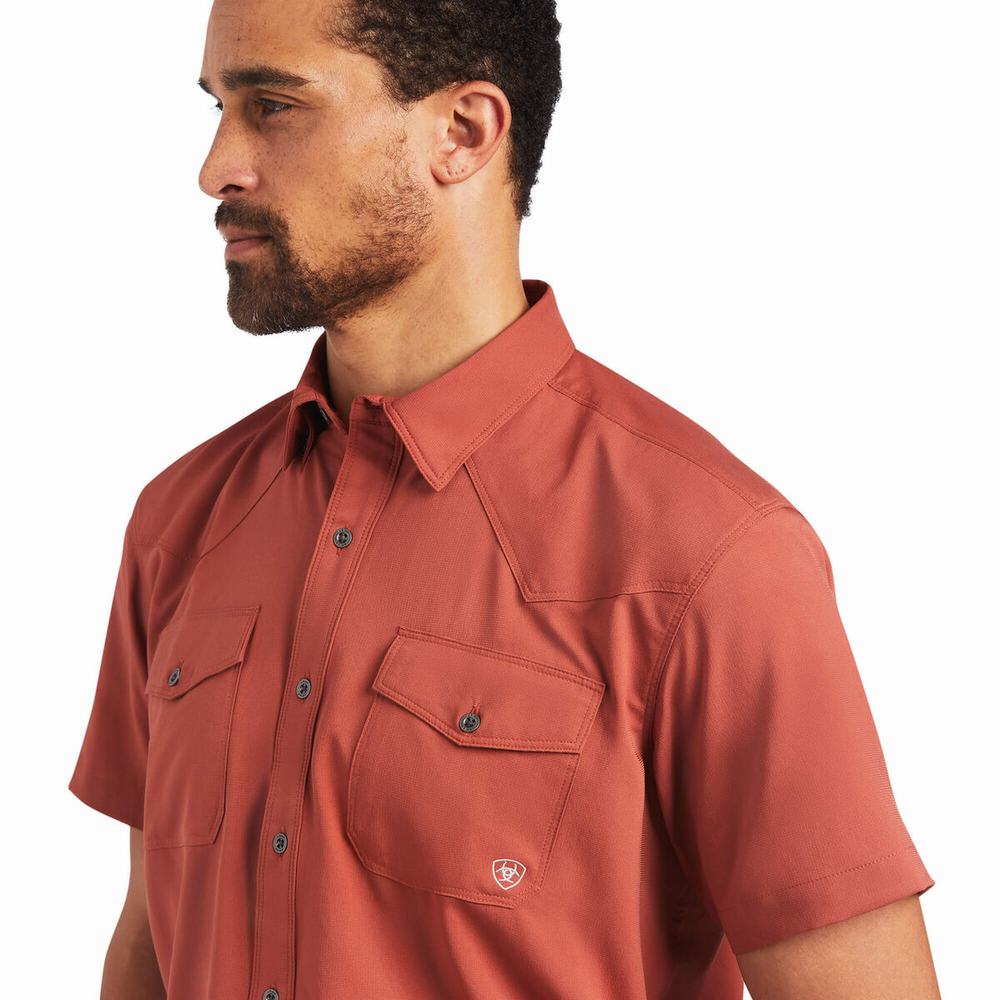 Camicie Ariat VentTEK Fitted Uomo Colorate | IT384QRPJ