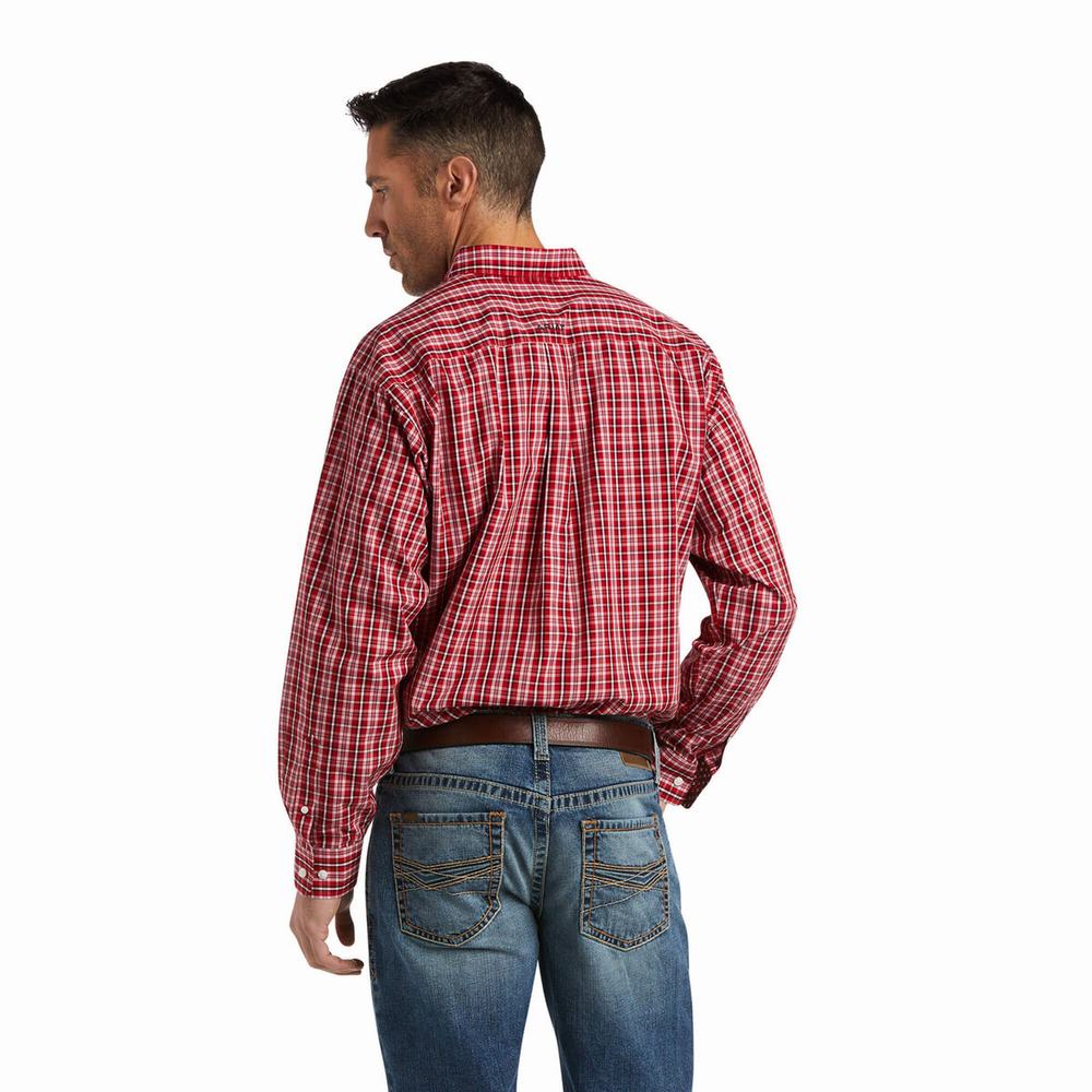 Camicie Ariat Wrinkle Free Ace Classiche Fit Uomo Colorate | IT576MAEU