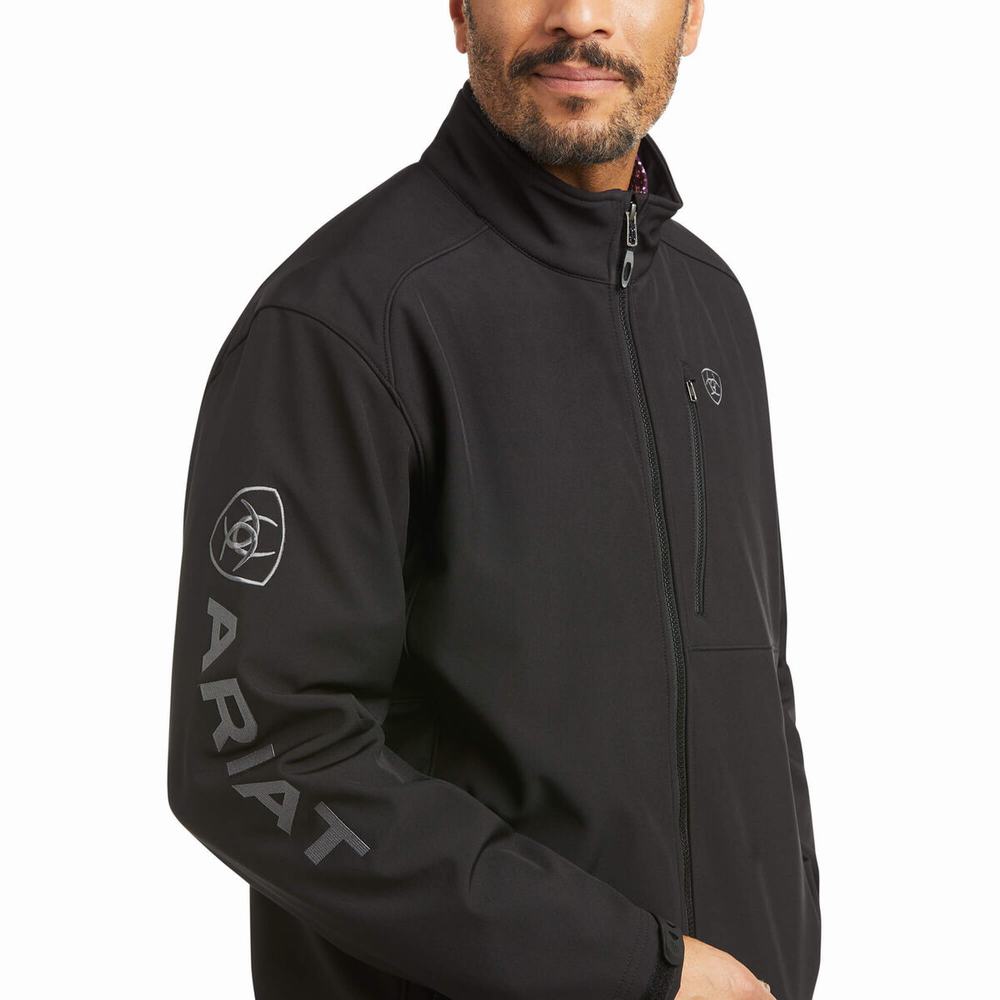 English Riding Ariat Logo 2.0 Patriot Softshell Acqua Resistant Uomo Nere | IT760STVO