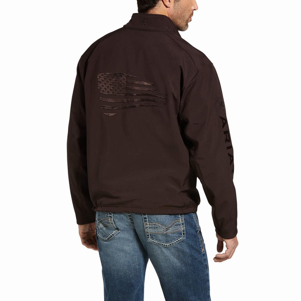 English Riding Ariat Logo 2.0 Patriot Softshell Acqua Resistant Uomo Colorate | IT937KHUZ